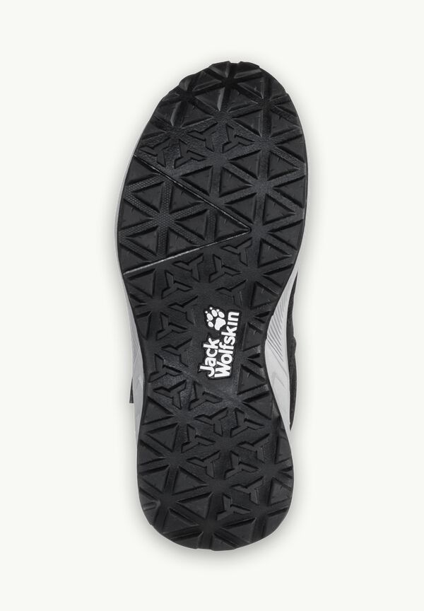 WOODLAND TEXAPORE MID VC K - black / grey 29 - Kids' waterproof hiking  shoes – JACK WOLFSKIN