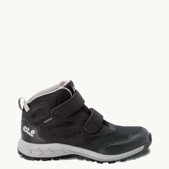 JACK grey hiking VC shoes K – WOODLAND - 29 waterproof Kids\' / - WOLFSKIN MID black TEXAPORE